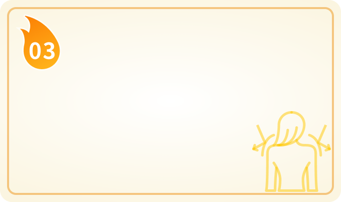 肩こり・むくみ 冷えの改善