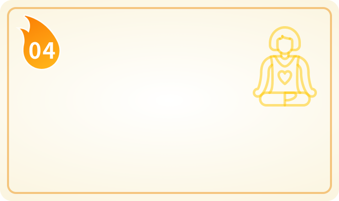 深い呼吸で心もリラックス